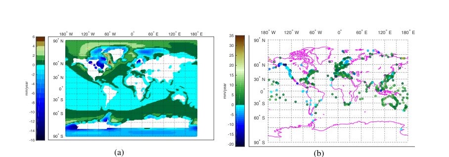 Illustration of non-stationarity and non-uniformly smooth spatial boundaries.