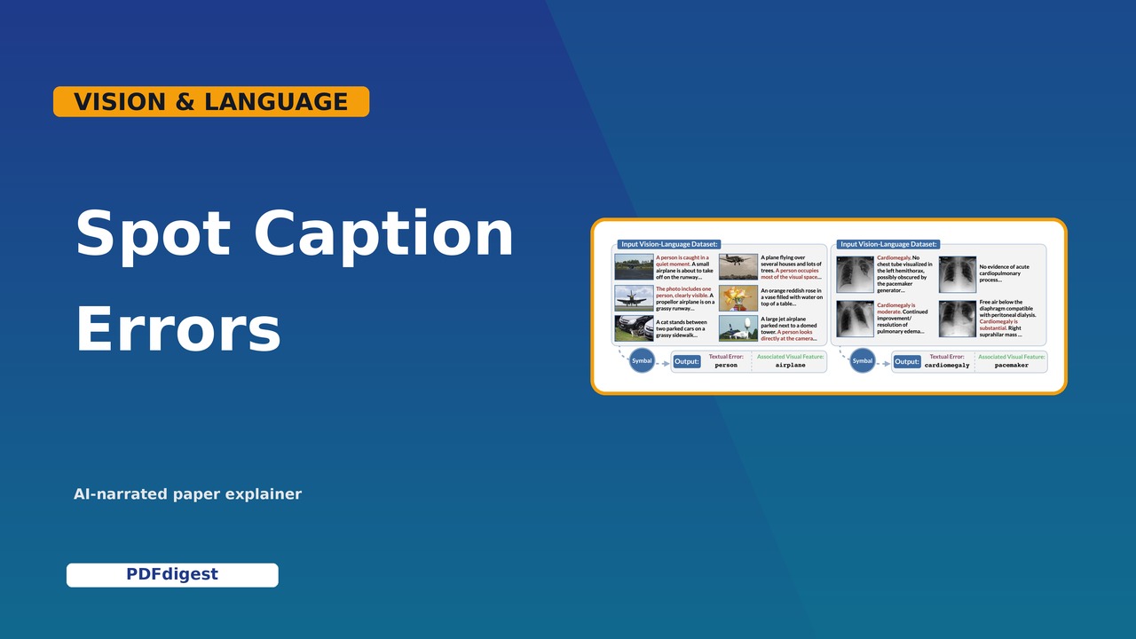 Symbal: Detecting Systematic Misalignments in Model-Generated Captions visual preview