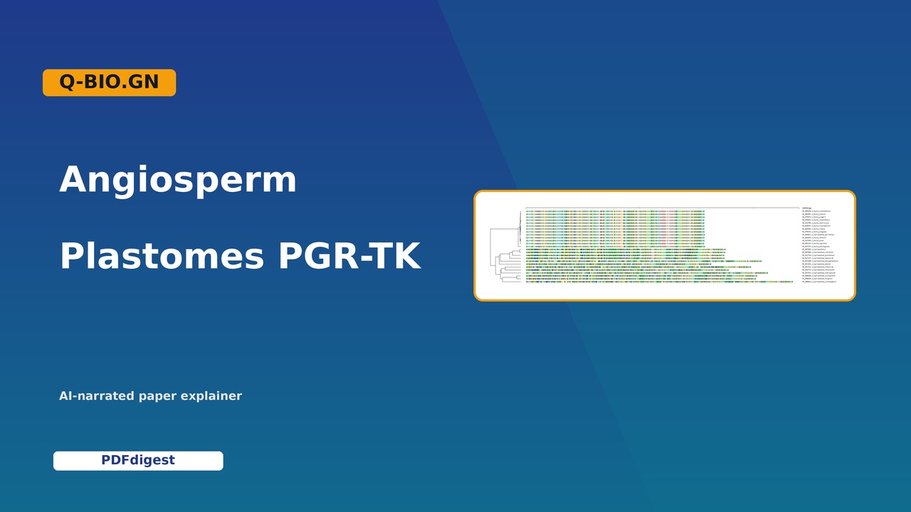 PGR-TK Maps the Pan-genome of Angiosperm Plastomes visual preview