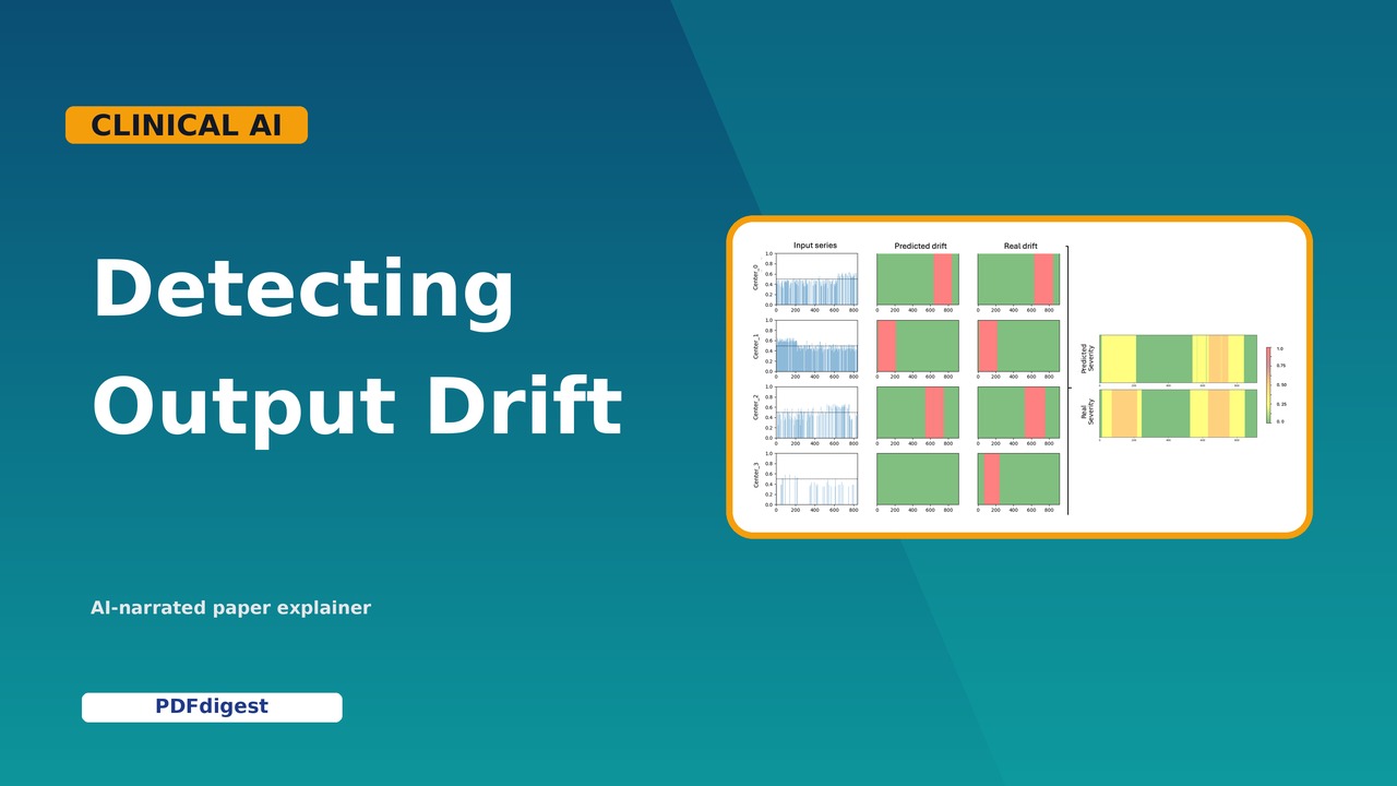 Agent-Based Output Drift Detection for Breast Cancer Response Prediction in a Multisite Clinical Decision Support System visual preview