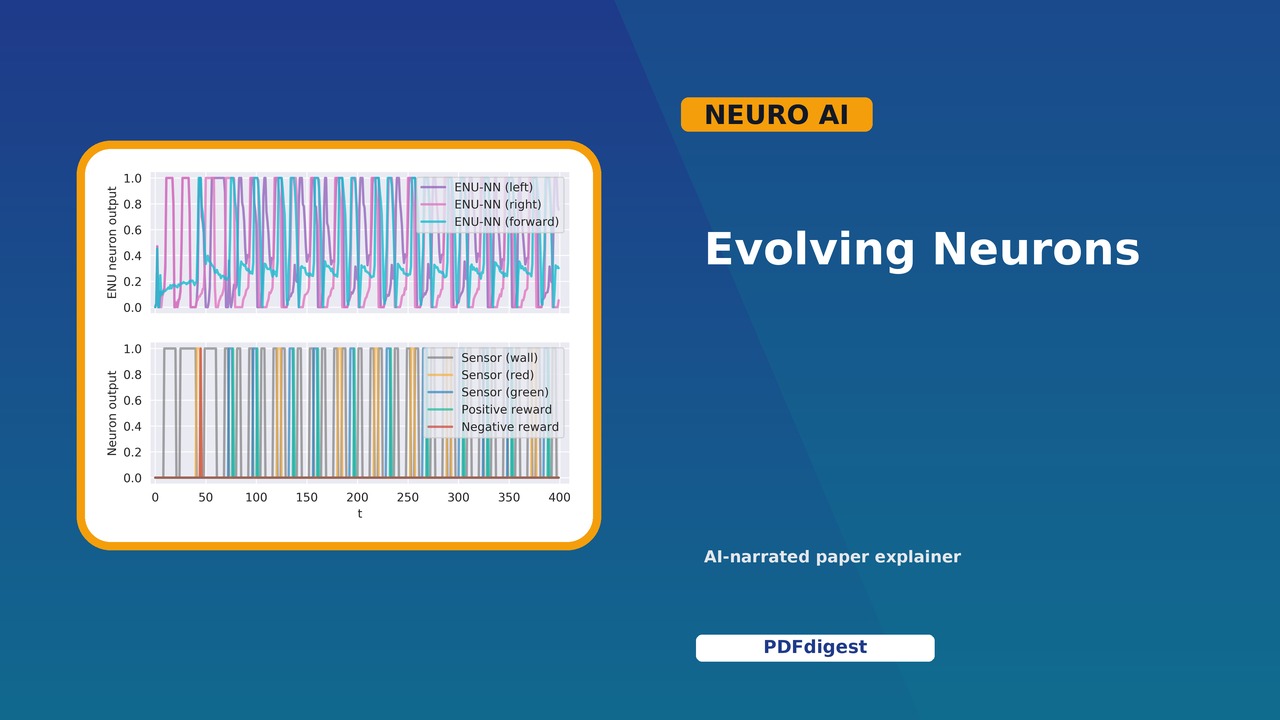 Network of Evolvable Neural Units: Evolving to Learn at a Synaptic Level visual preview