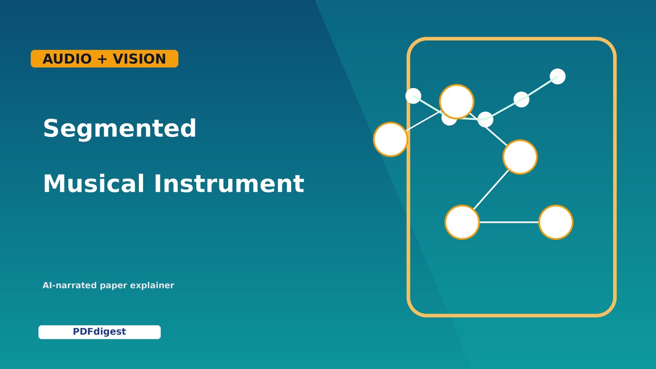 Video Object Segmentation-Aware Audio Generation visual preview