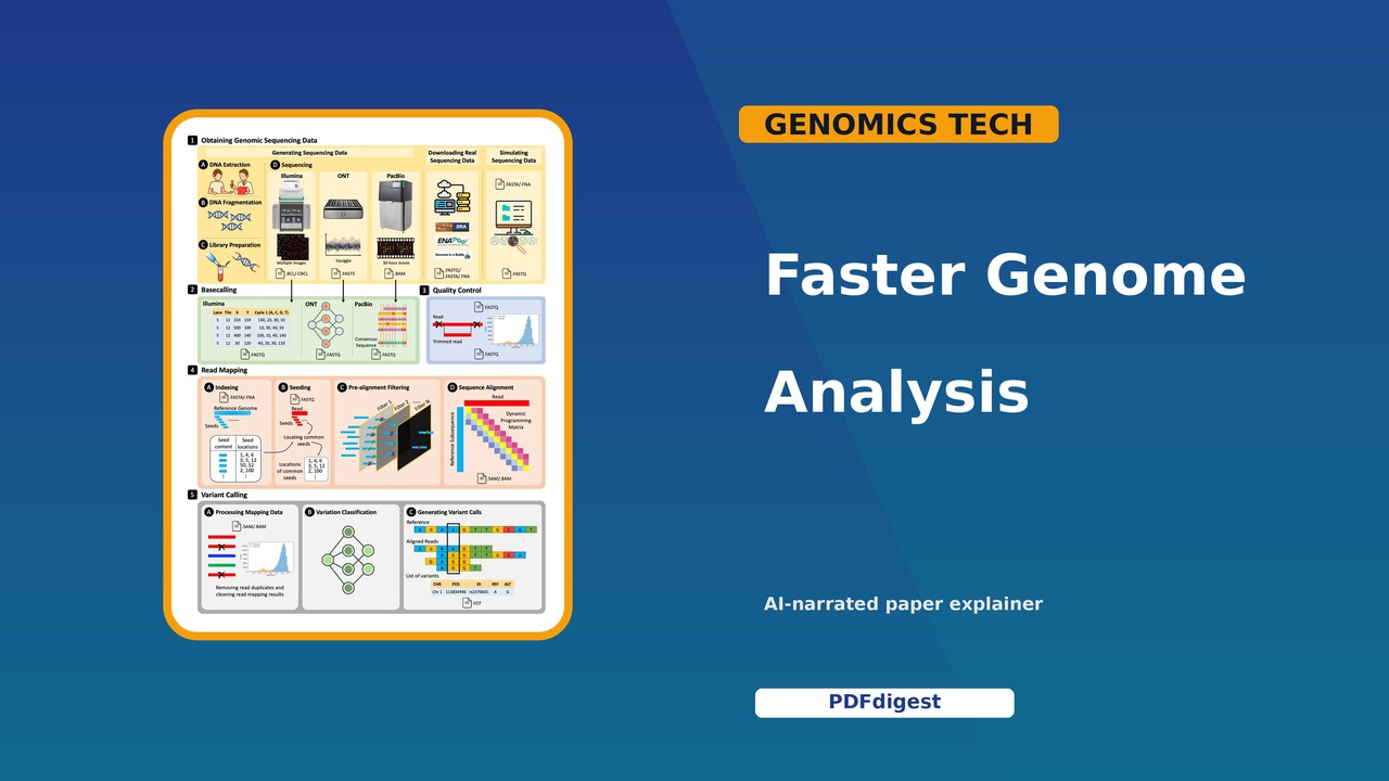 Going From Molecules to Genomic Variations to Scientific Discovery: Intelligent Algorithms and Architectures for Intelligent Genome Analysis visual preview