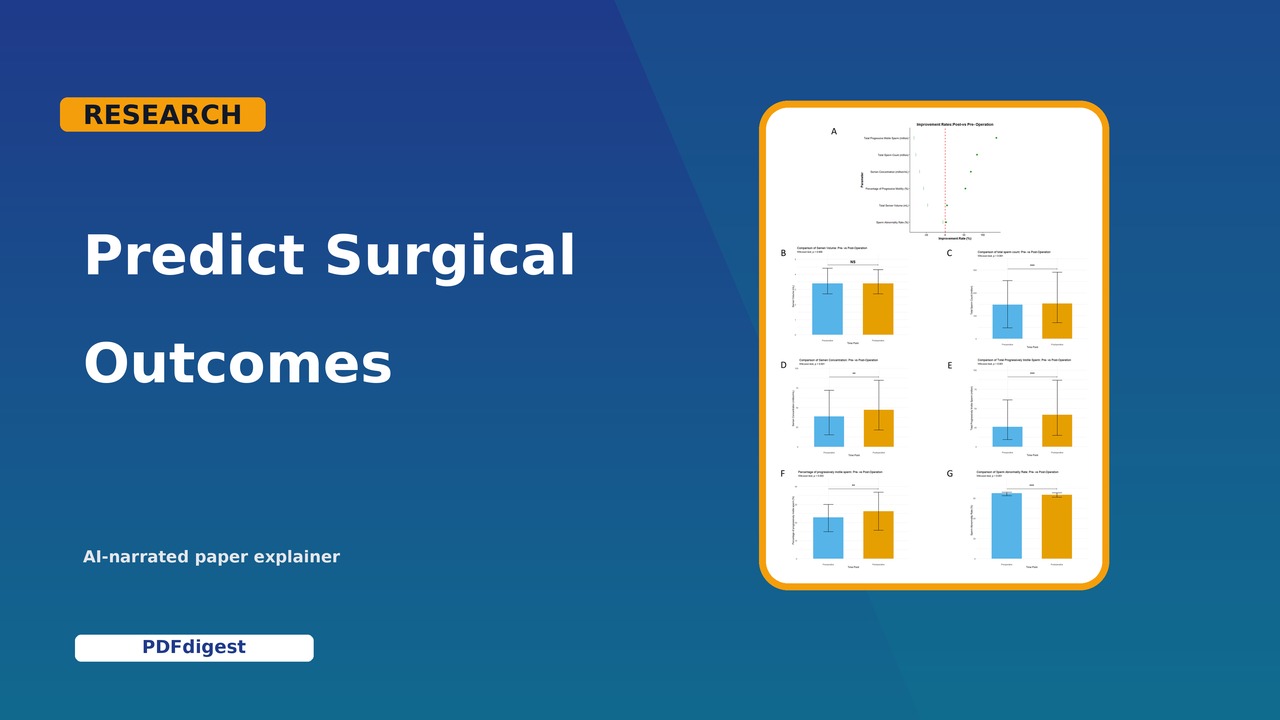 Integrating bibliometrics and: Evidence from Predict Surgical Outcomes visual preview