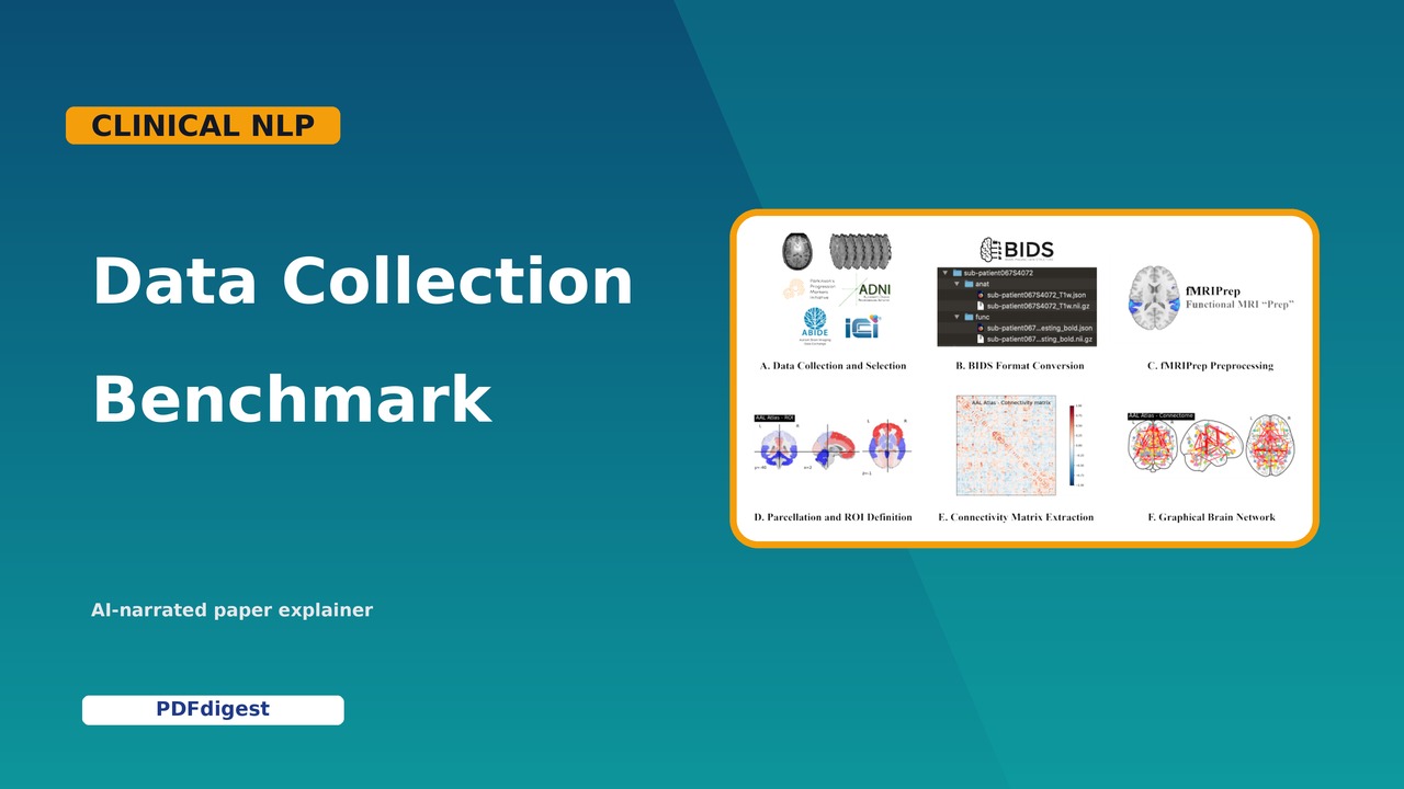 Data-Driven Network Neuroscience: On Data Collection and Benchmark visual preview