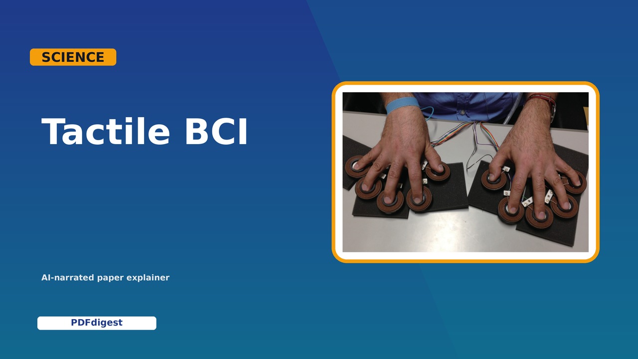 Multi-command Tactile Brain Computer Interface: A Feasibility Study visual preview